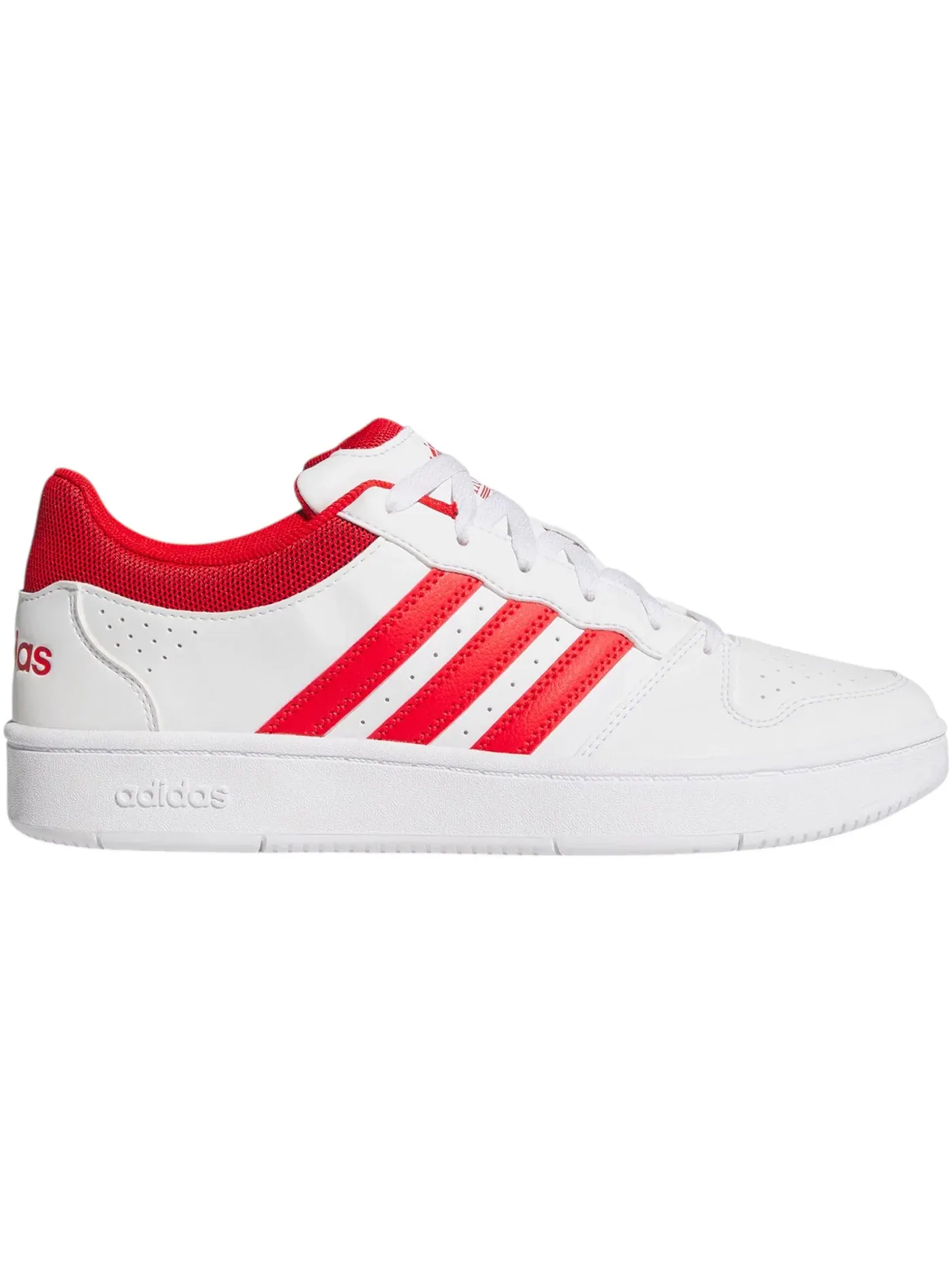 Мужские кроссовки с классическим дизайном Adidas Hoops Classic — изображение 1 из 1, белый/красный/белый