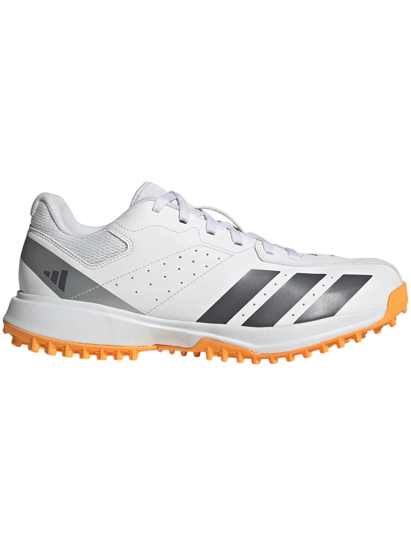 Мужские кроссовки для крикета с шипами Howzat Spikeless Adidas — изображение 1 из 1, белый