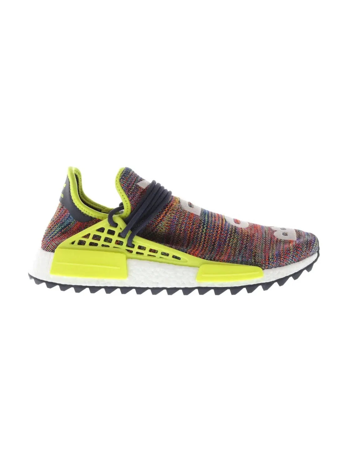 Мужские кроссовки Lifestyle с принтом Adidas Human Race NMD Pharrell — изображение 1 из 4, желтый/белый