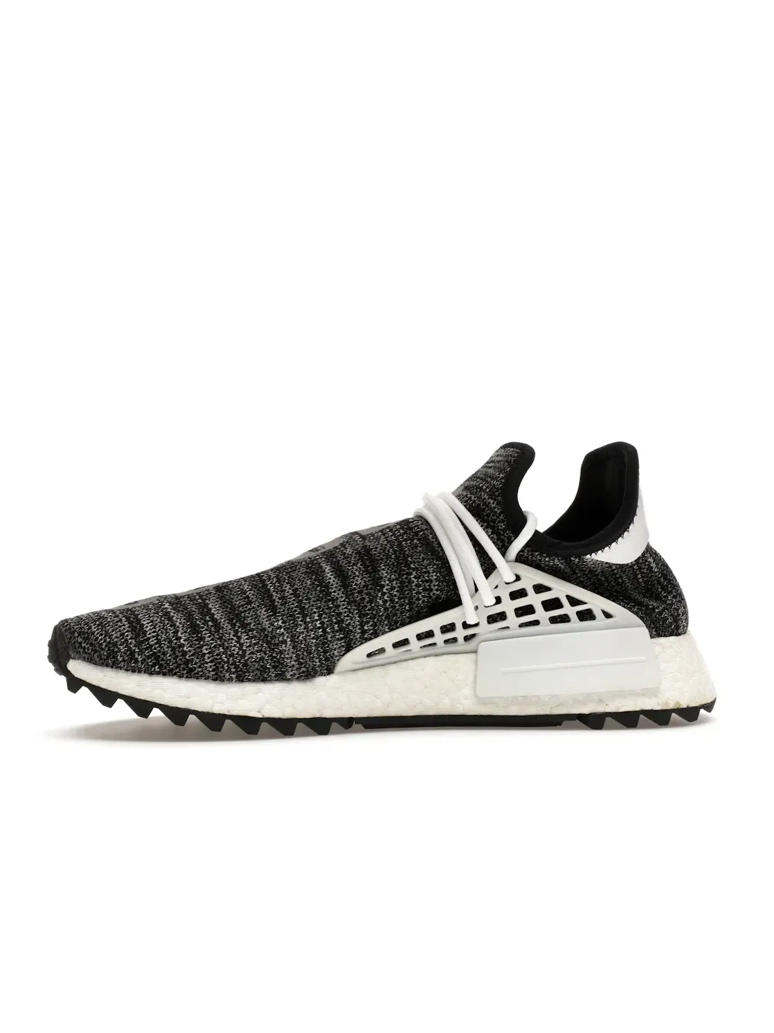 Мужские кроссовки с принтом Adidas Human Race NMD Pharrell — изображение 3 из 4, черный/белый/белый