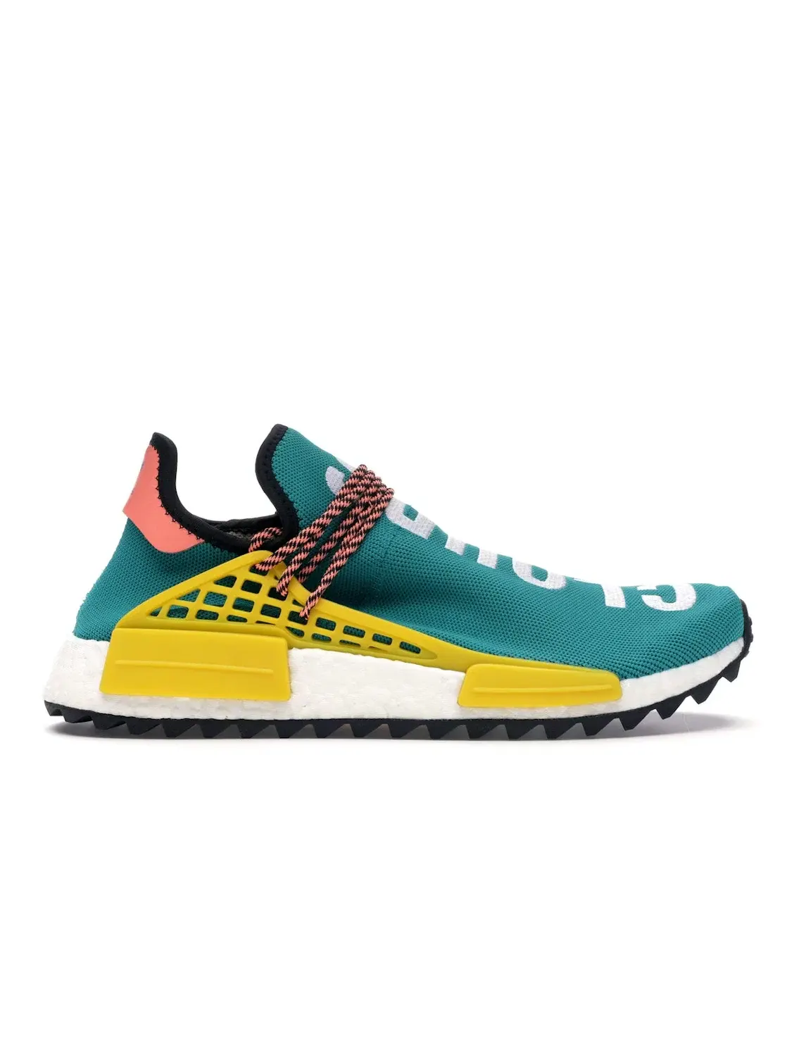 Мужские кроссовки для активного отдыха Human Race NMD Pharrell Sun Glow Adidas — изображение 1 из 4, черный/желтый