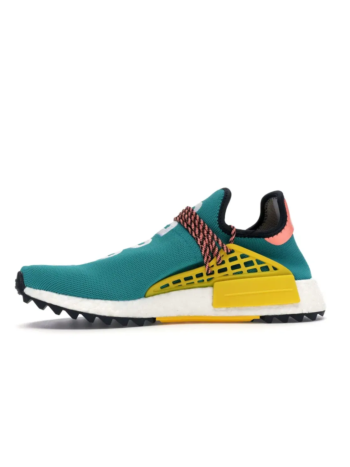 Мужские кроссовки для активного отдыха Human Race NMD Pharrell Sun Glow Adidas — изображение 3 из 4, черный/желтый