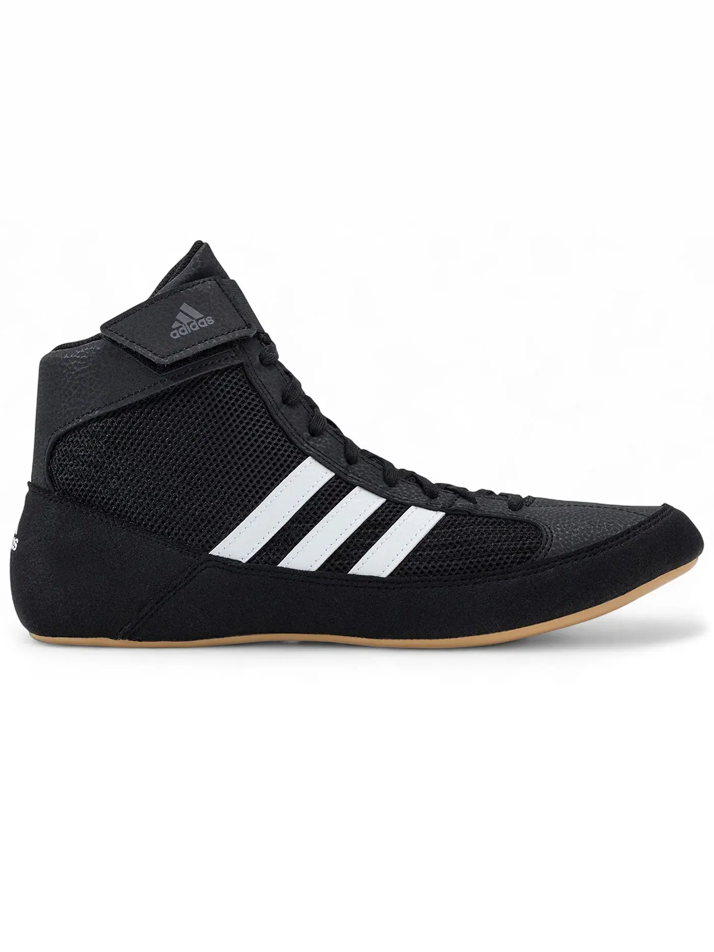 Мужские кроссовки с длинным язычком Adidas HVC Adidas — изображение 1 из 1, черный/белый/металлик