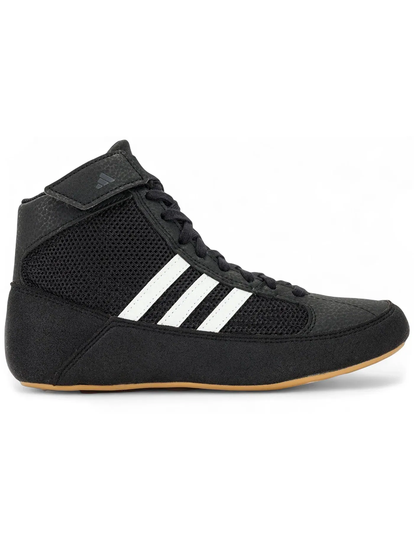Детские кроссовки с повседневным дизайном Adidas HVC — изображение 1 из 1, черный/белый/металлик