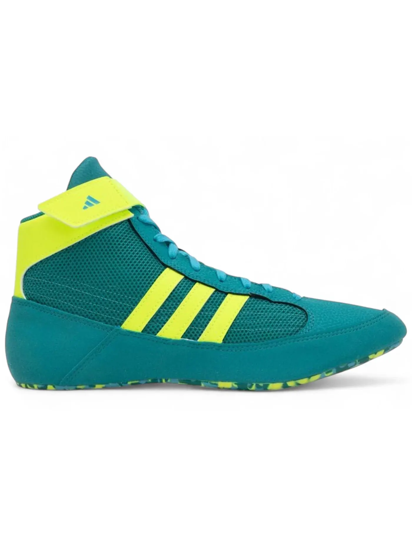 Мужские кроссовки с длинным шнурком Adidas HVC — изображение 1 из 1, фиолетовый голубой