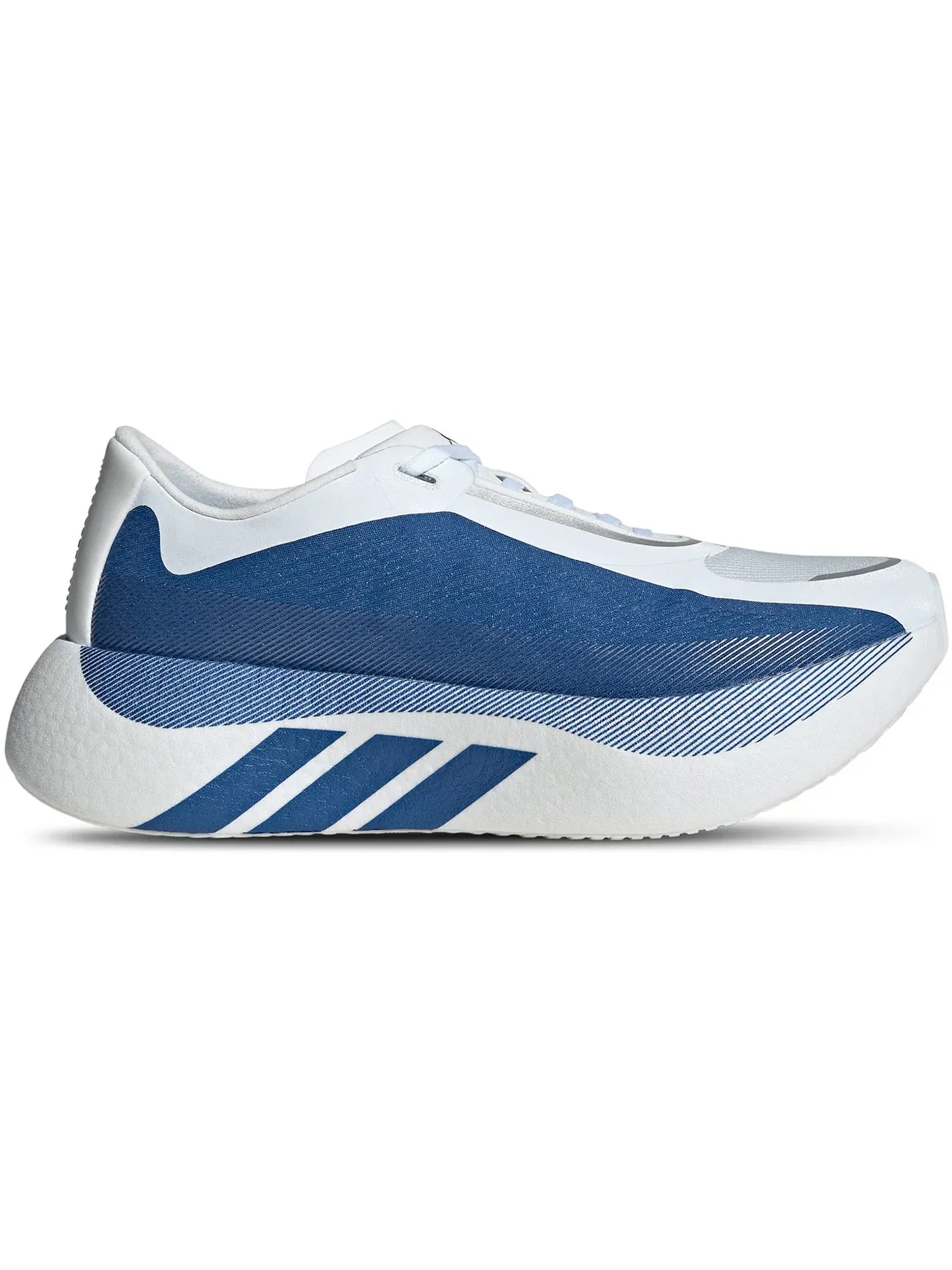 Мужские кроссовки с технологией Boost Adidas Hyper Boost Edge — изображение 1 из 1, белый/синий/металлик