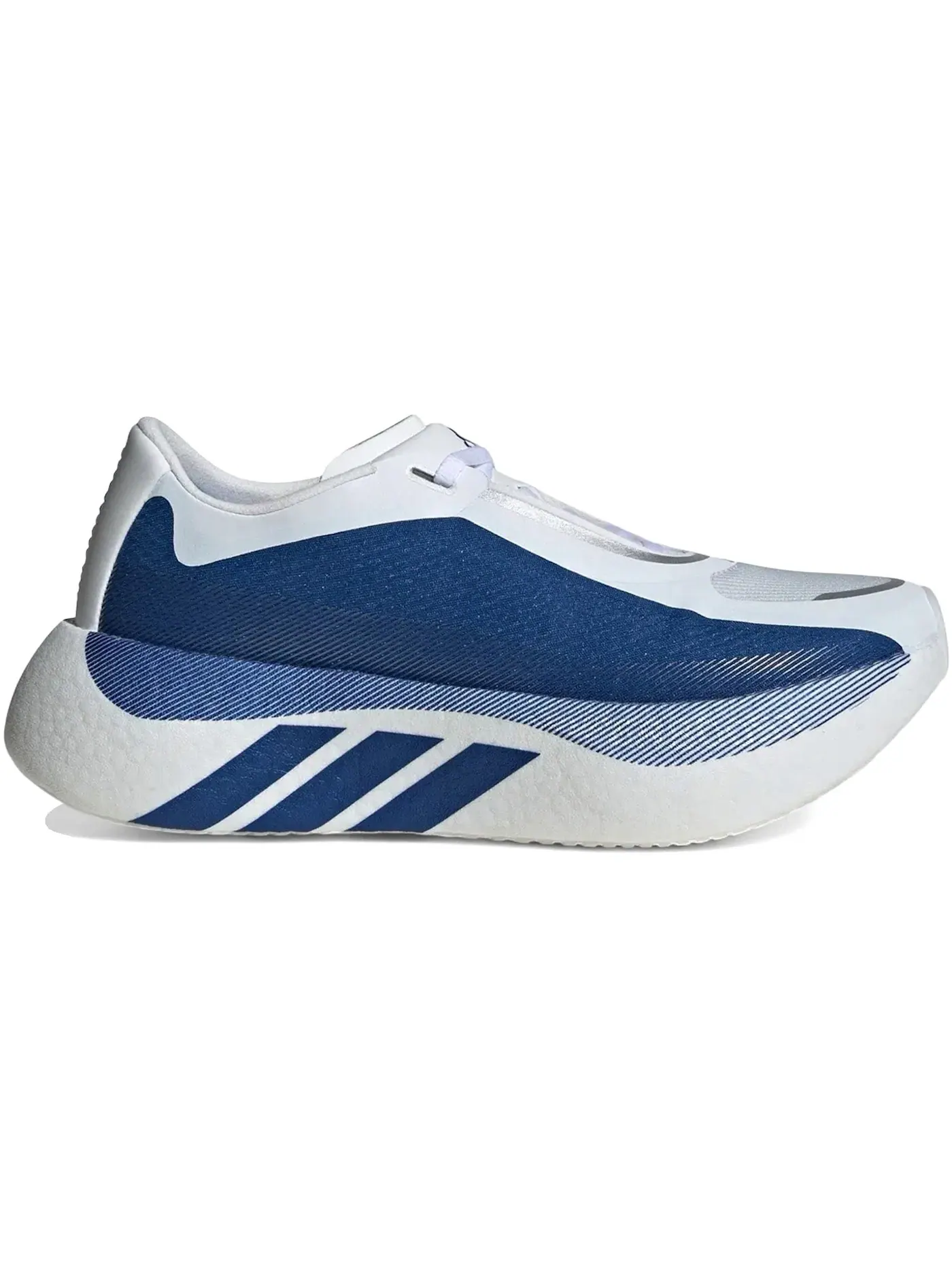 Женские кроссовки для бега с технологией Hyperboost Adidas Hyper Boost Edge — изображение 1 из 1, белый/синий/металлик
