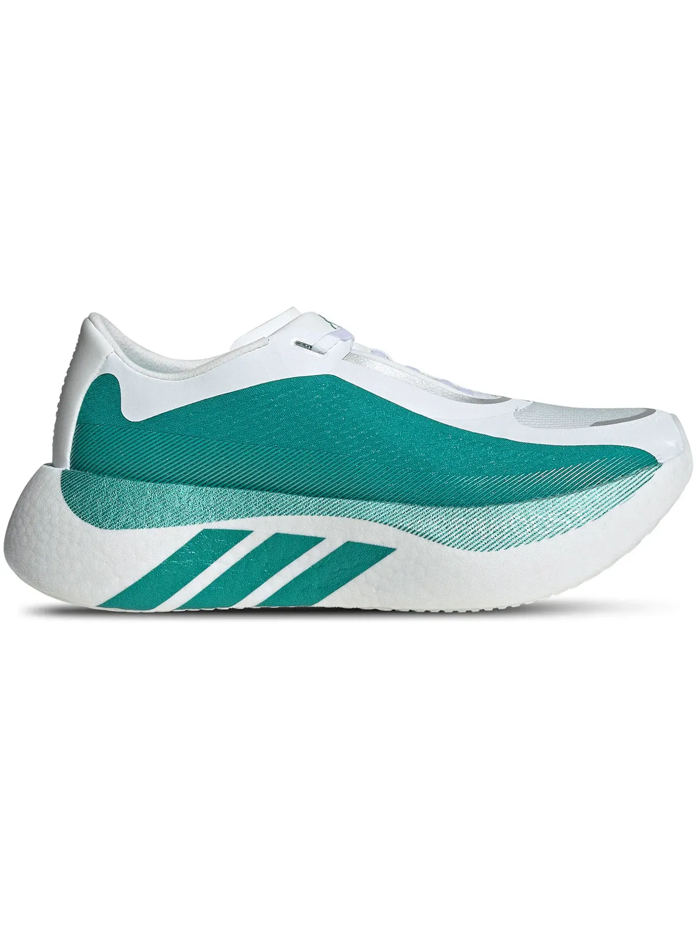 Женские кроссовки для бега Adidas Hyper Boost Edge — изображение 1 из 1, белый/зеленый/металлик
