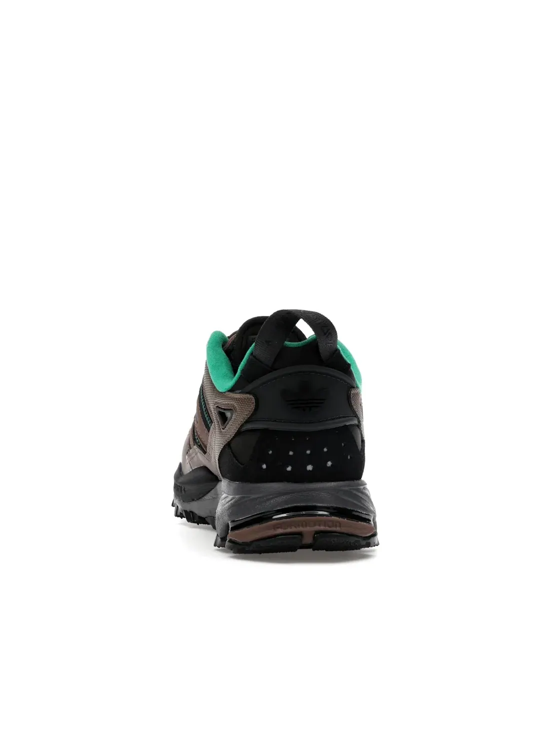 Мужские кроссовки Lifestyle Hyperturf Adventure Adidas — изображение 4 из 4, черный/зеленый