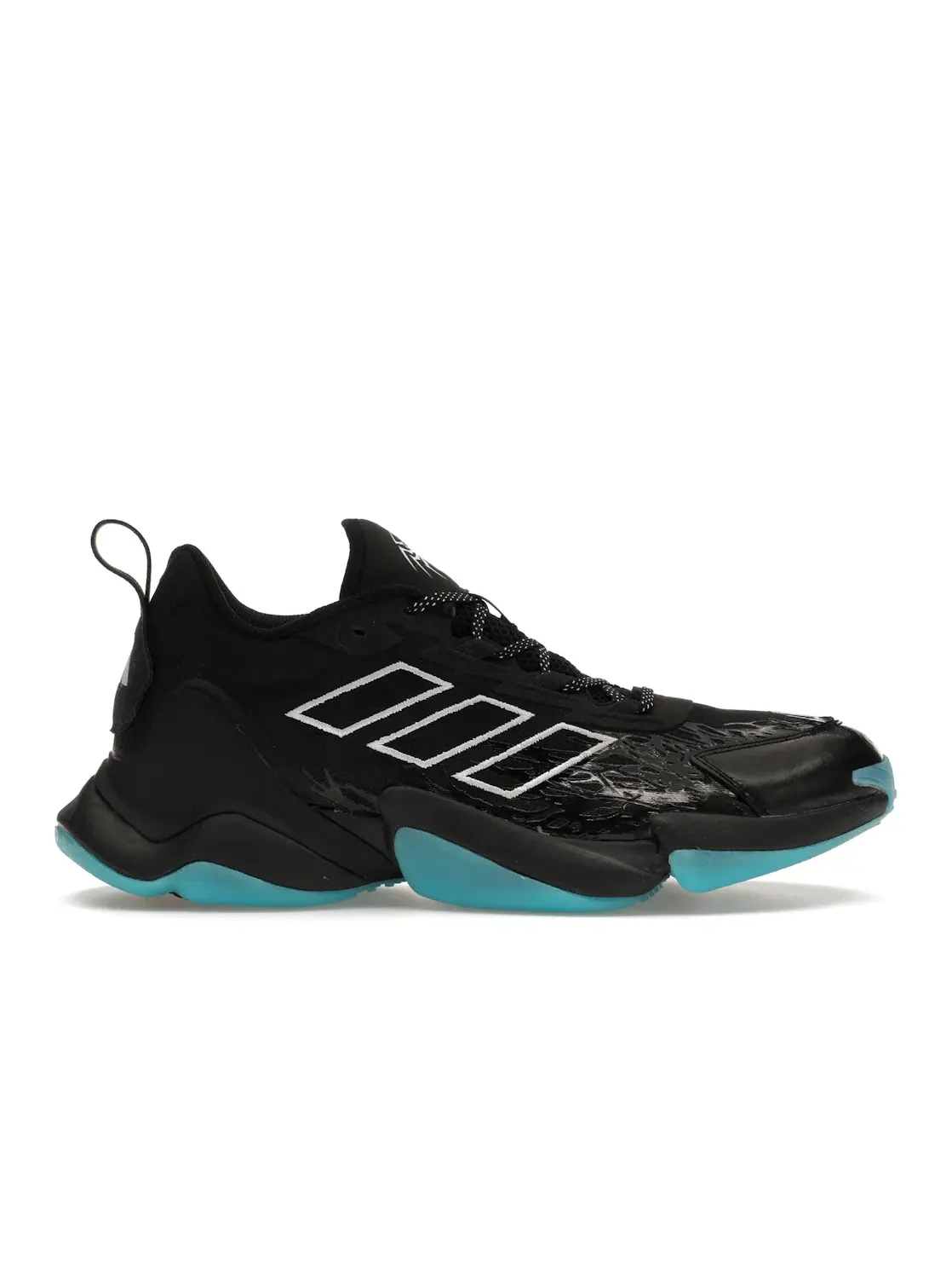 Мужские кроссовки для бега Adidas Impact FLX 2 TF — изображение 1 из 4, черный/белый/черный