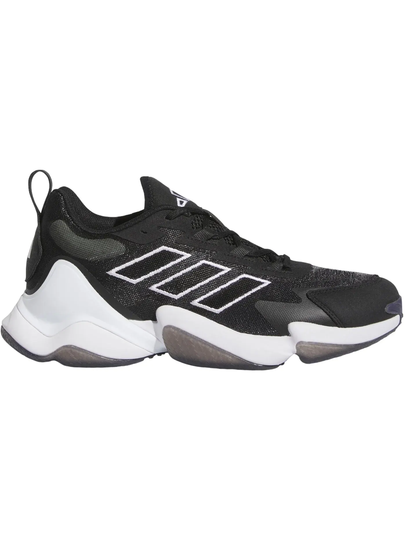 Мужские кроссовки для бега Impact FLX II Adidas — изображение 1 из 1, черный/белый/черный