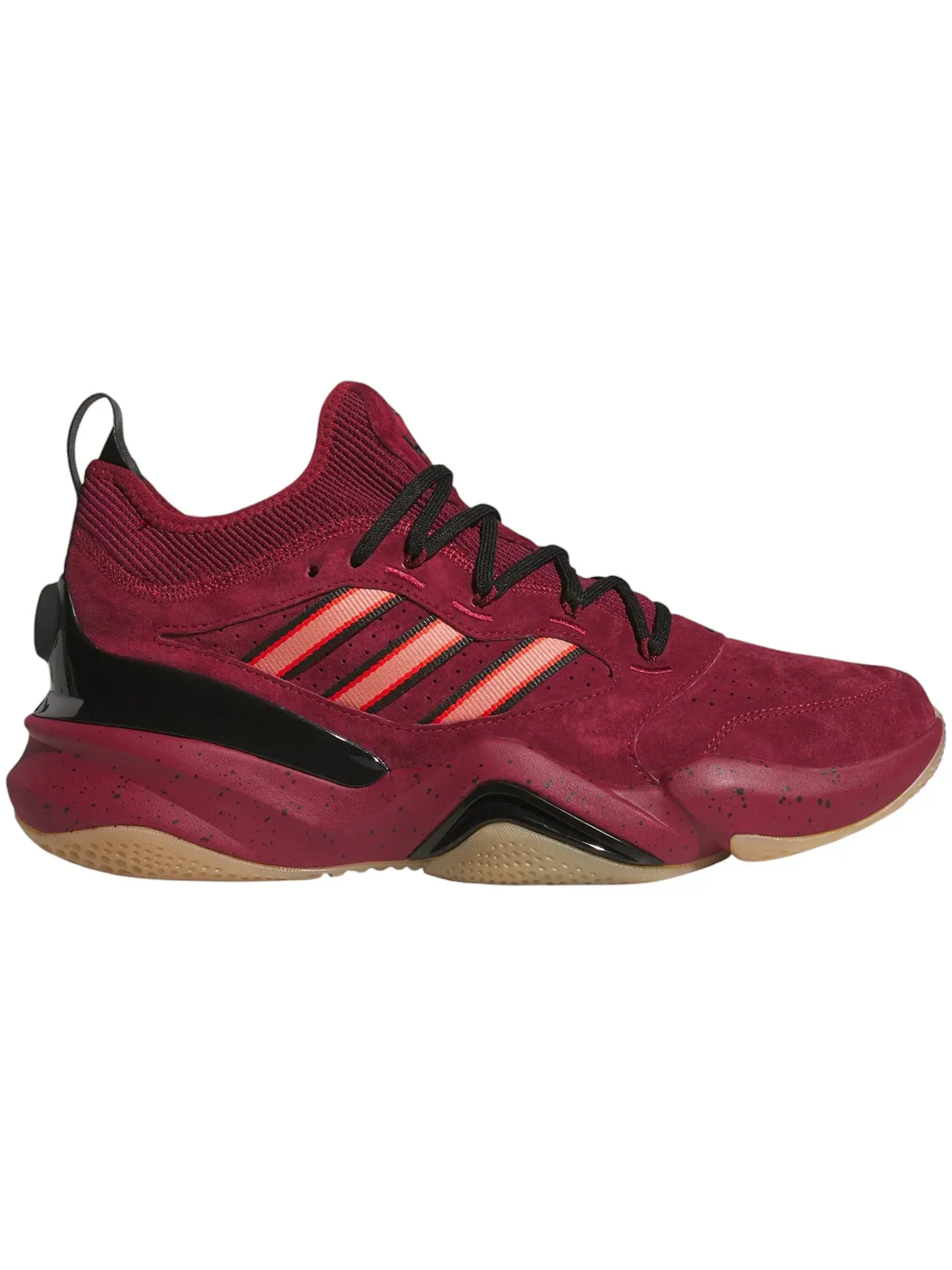 Мужские кроссовки для тренировок Impact FLX II Adidas — изображение 1 из 1, бордовый/черный
