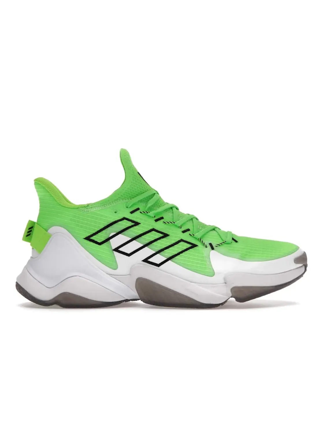Мужские кроссовки для бега Adidas Impact FLX — изображение 1 из 4, зеленый/белый/черный