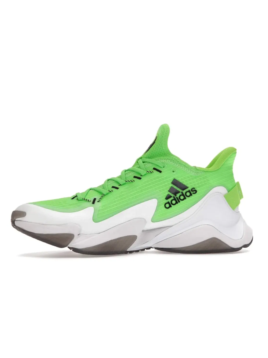 Мужские кроссовки для бега Adidas Impact FLX — изображение 3 из 4, зеленый/белый/черный