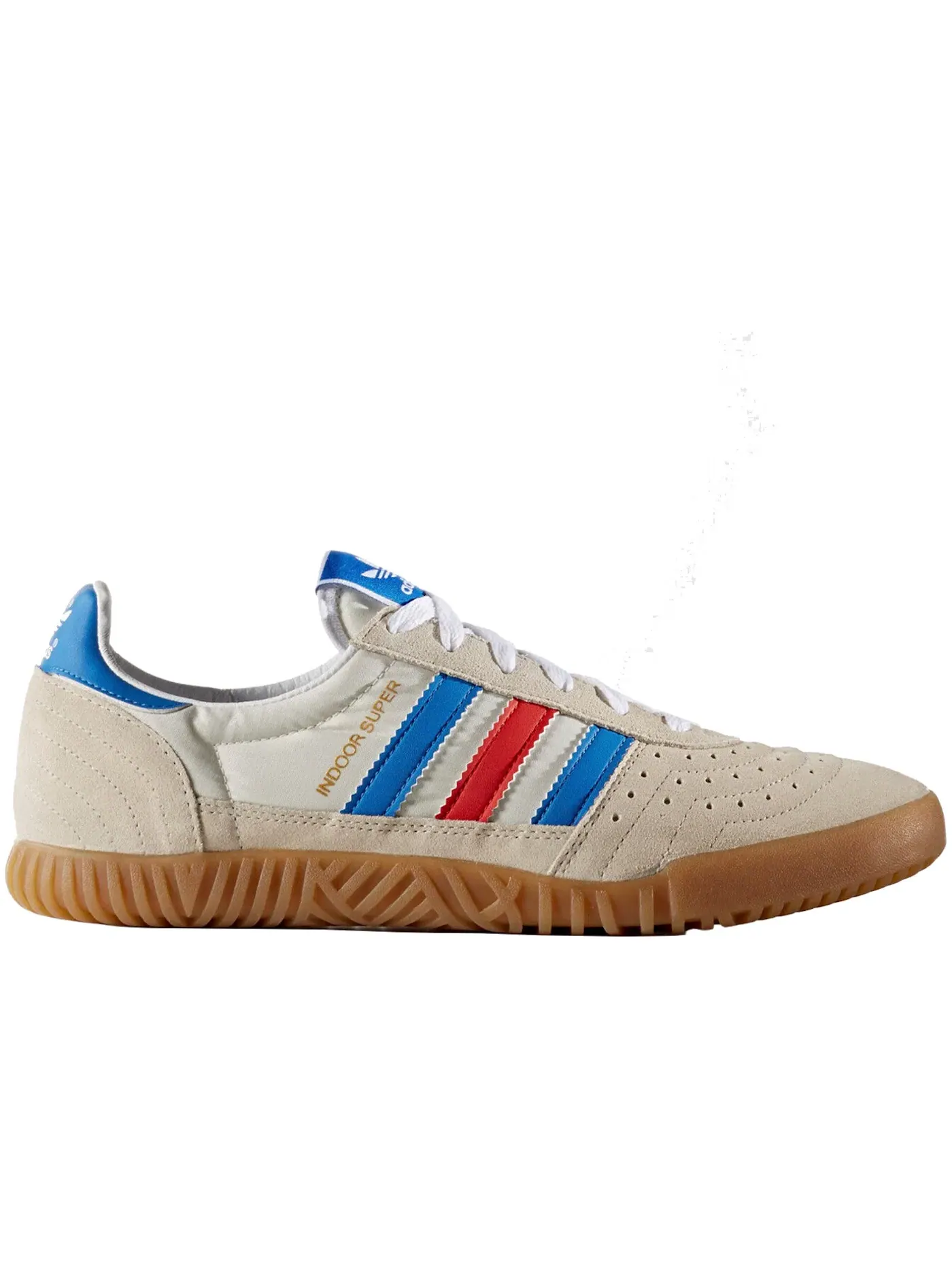 Мужские кроссовки Lifestyle Adidas Indoor Super SPZL — изображение 1 из 1, белый/яркий/белый