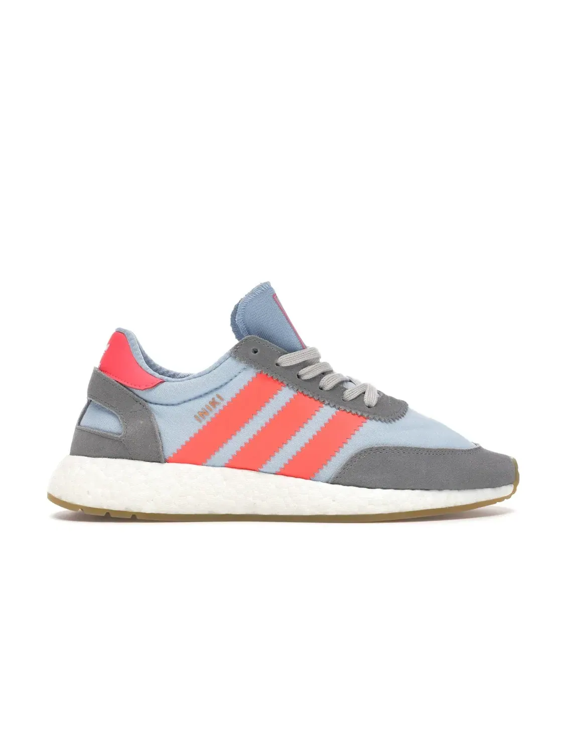 Мужские кроссовки Lifestyle Adidas Iniki Runner — изображение 1 из 4, серый/красный
