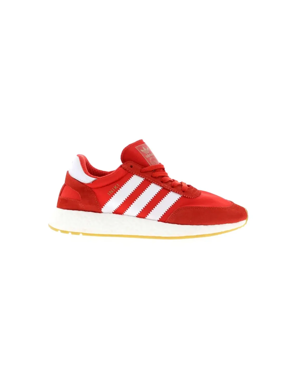 Мужские кроссовки с ретро-дизайном Adidas Iniki Runner — изображение 1 из 4, красный/белый