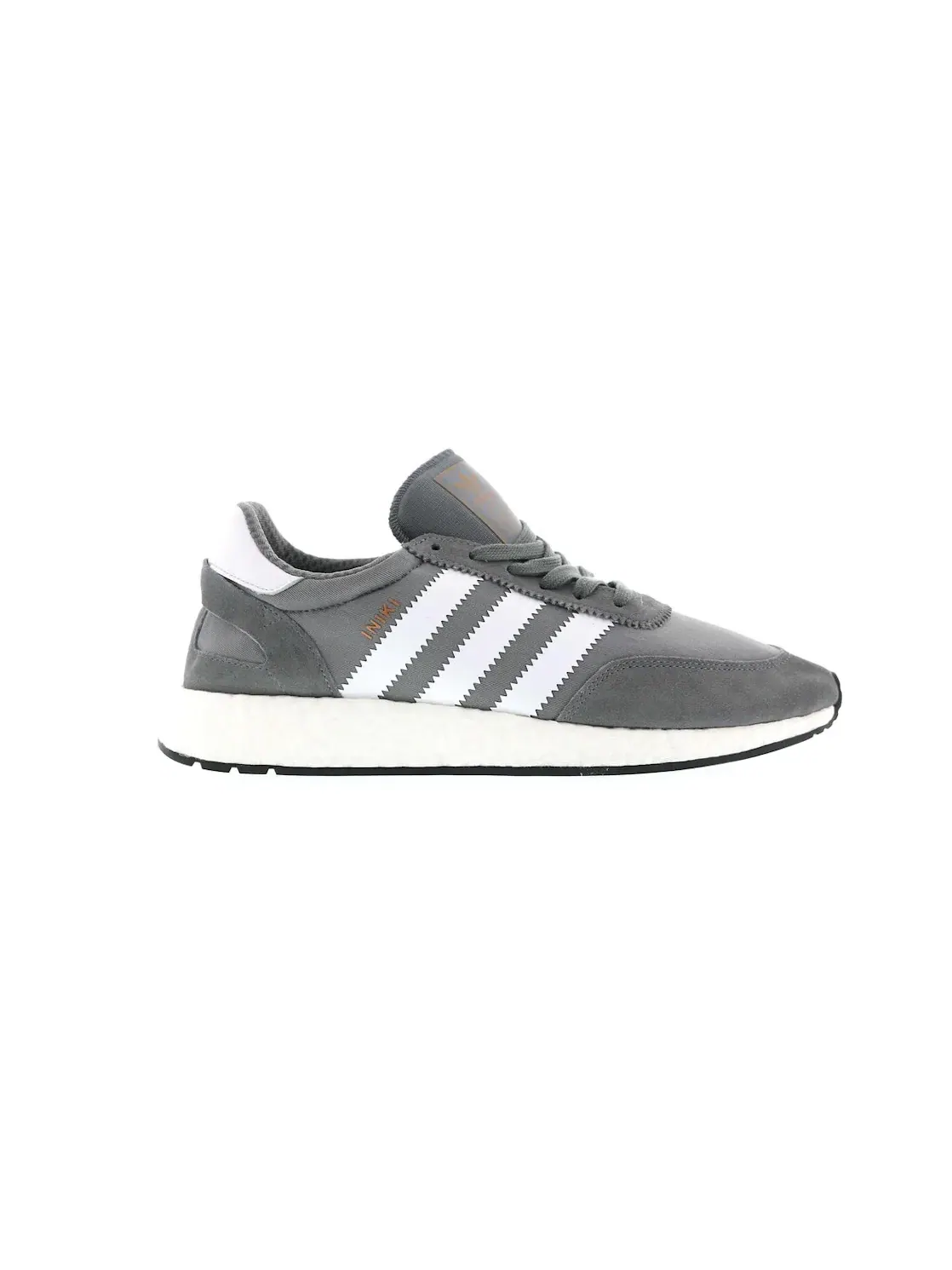 Мужские кроссовки с технологией Boost Adidas Iniki Runner — изображение 1 из 4, серый/белый