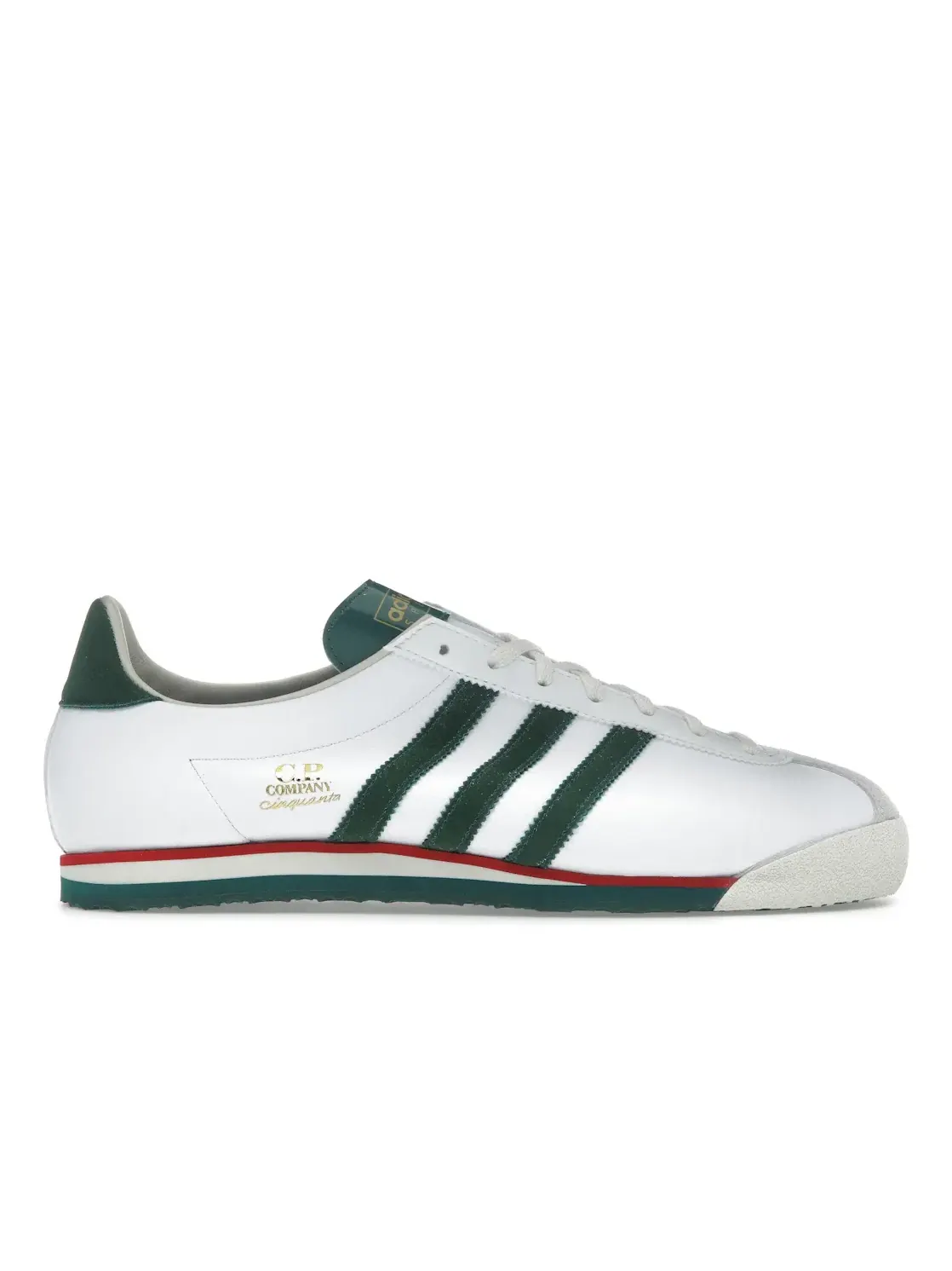 Мужские кроссовки с замшевыми вставками Adidas Italia Spezial Adidas — изображение 1 из 4, белый/зеленый