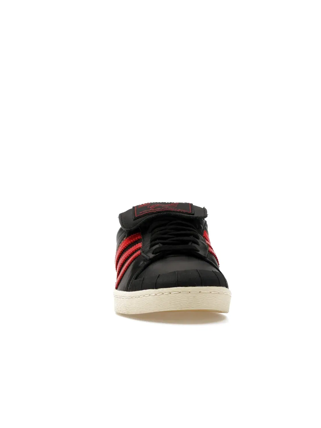 Мужские кроссовки Jabbar Dress Low Adidas — изображение 2 из 4, черный/черный/красный