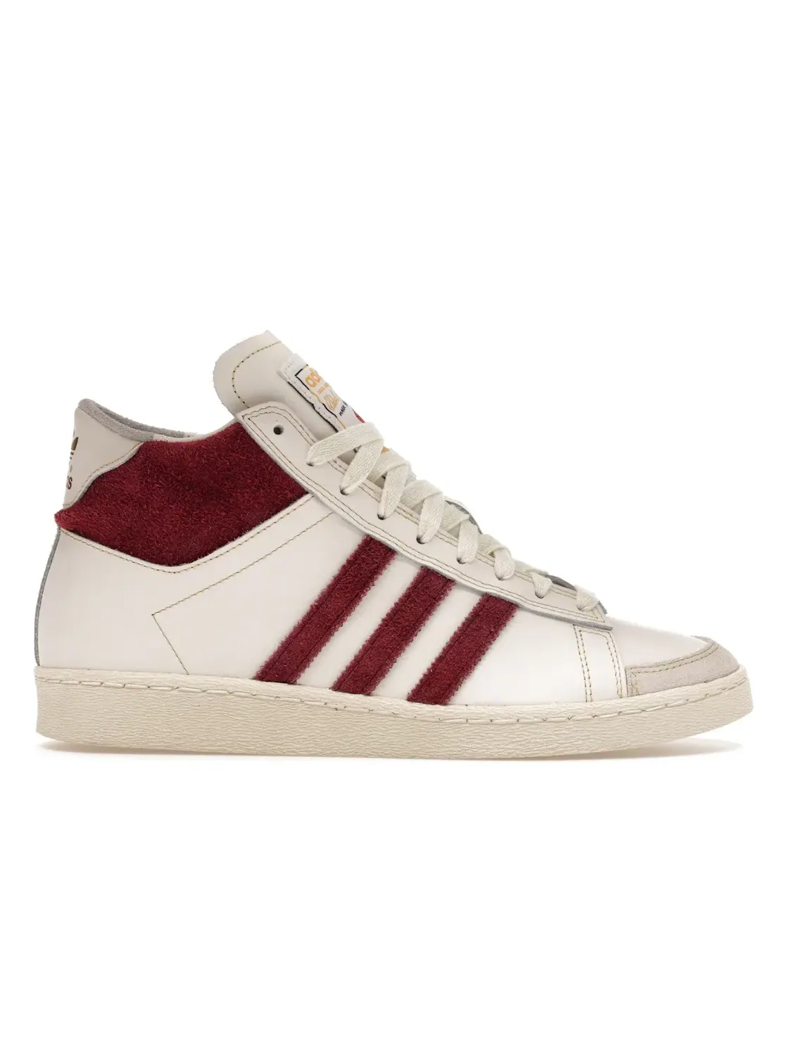 Мужские кроссовки с высоким верхом Adidas Jabbar Hi Adidas — изображение 1 из 4, белый/красный