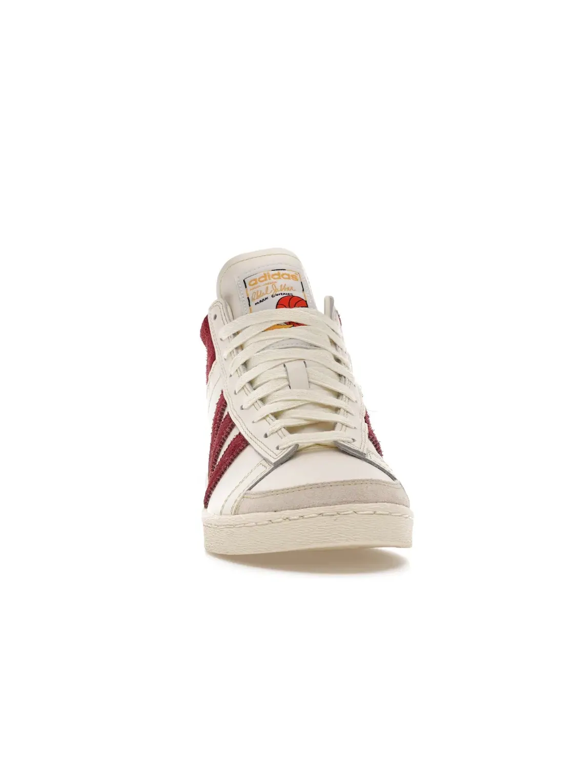 Мужские кроссовки с высоким верхом Adidas Jabbar Hi Adidas — изображение 2 из 4, белый/красный