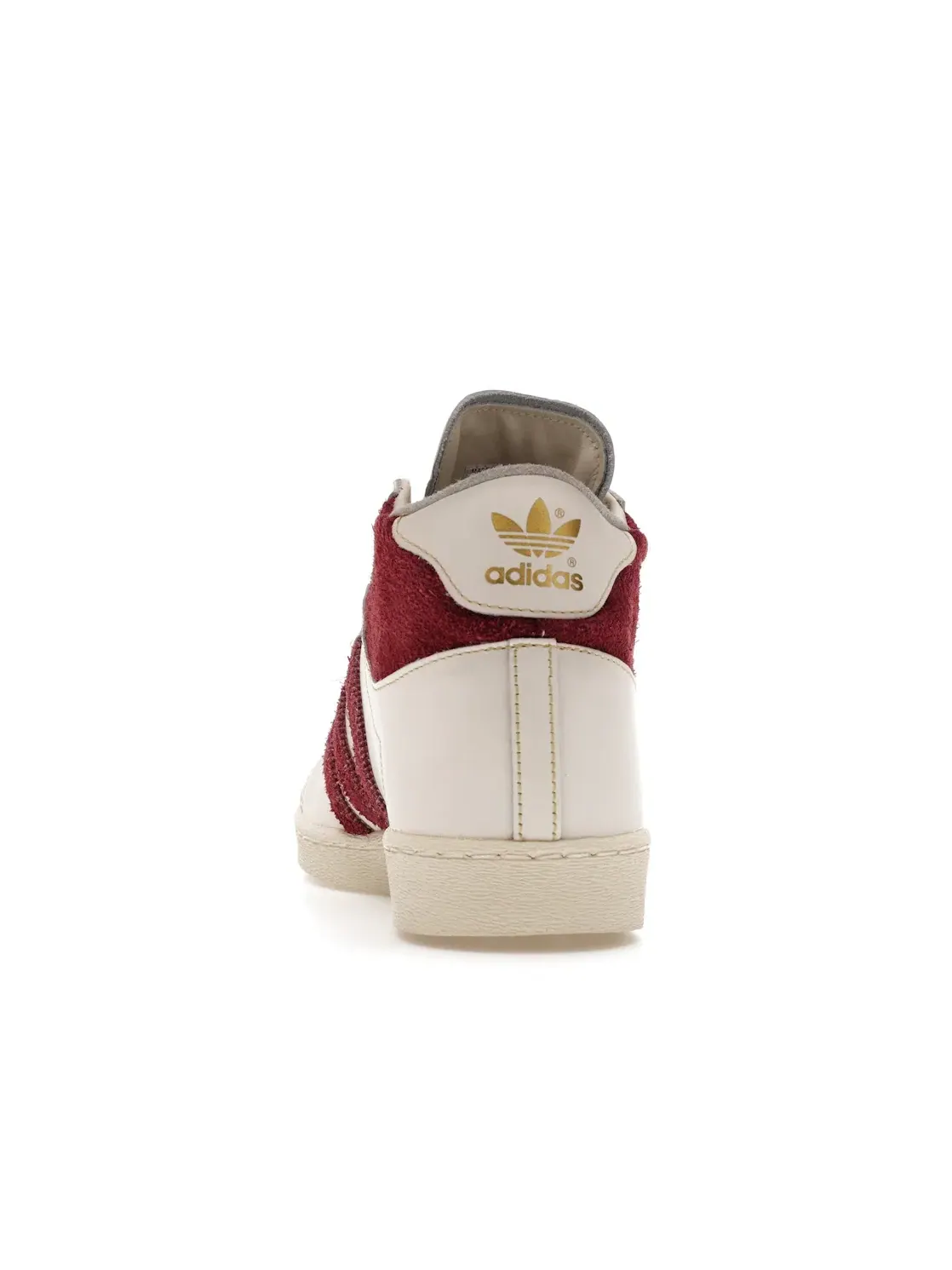 Мужские кроссовки с высоким верхом Adidas Jabbar Hi Adidas — изображение 4 из 4, белый/красный