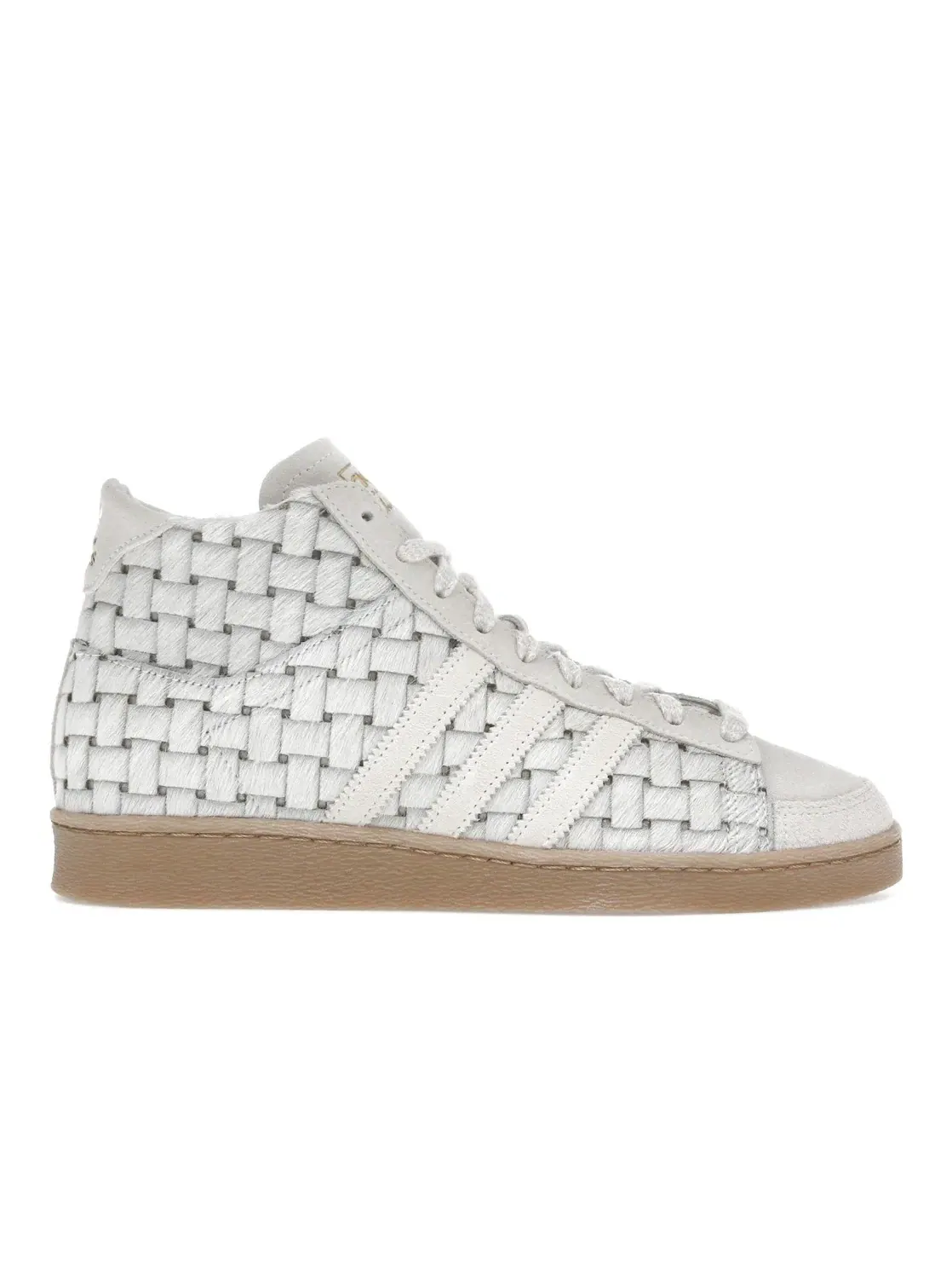 Женские кроссовки с пони-волосом Adidas Jabbar Hi — изображение 1 из 4
