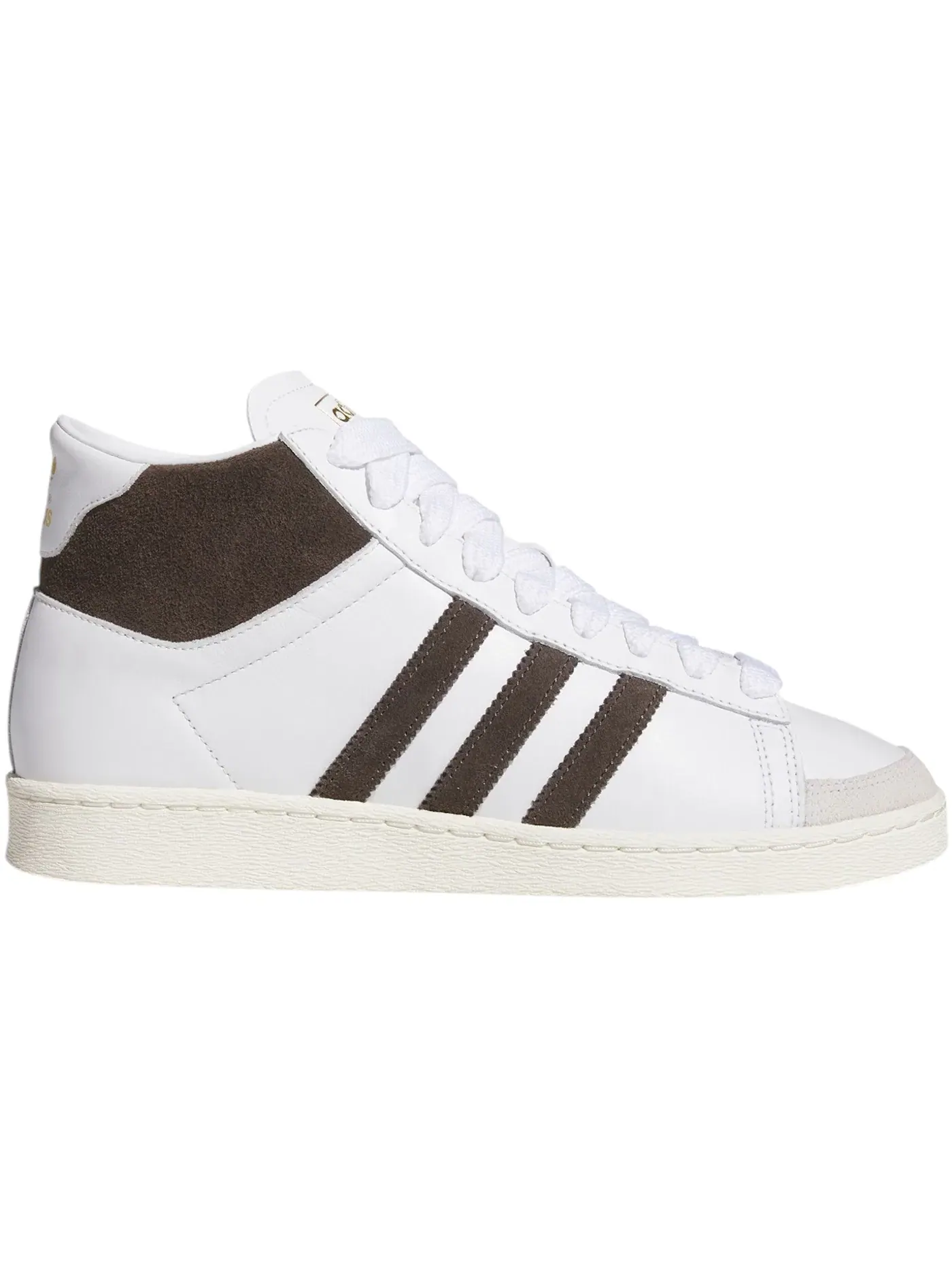 Мужские кроссовки с высоким верхом Adidas Jabbar Hi — изображение 1 из 1, белый белый