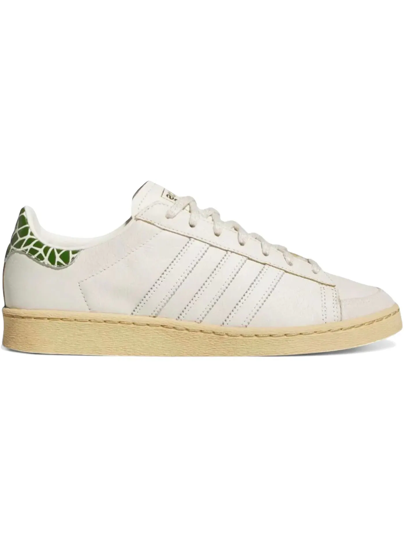 Мужские кроссовки Lifestyle Adidas Jabbar Lo A Ma Maniére — изображение 1 из 1, белый/бежевый/зеленый