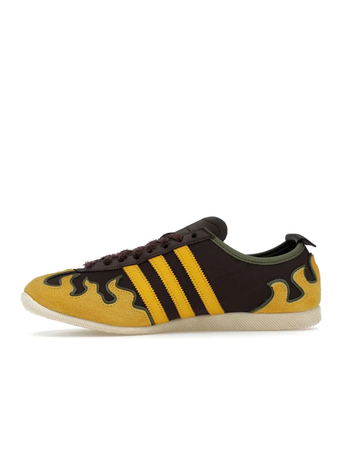 Мужские кроссовки Lifestyle Adidas Japan Adidas — изображение 3 из 4, коричневый/желтый/белый