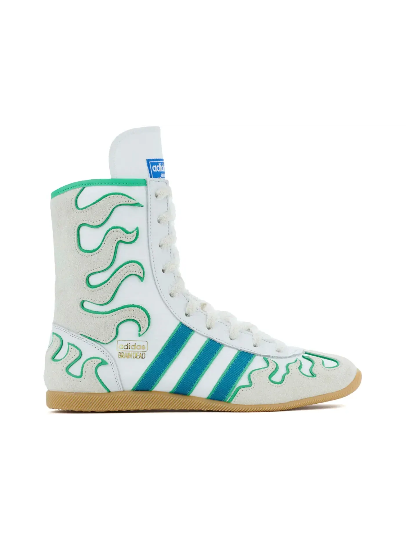 Мужские кроссовки Lifestyle Adidas Japan H Brain Dead — изображение 1 из 1, белый/зеленый