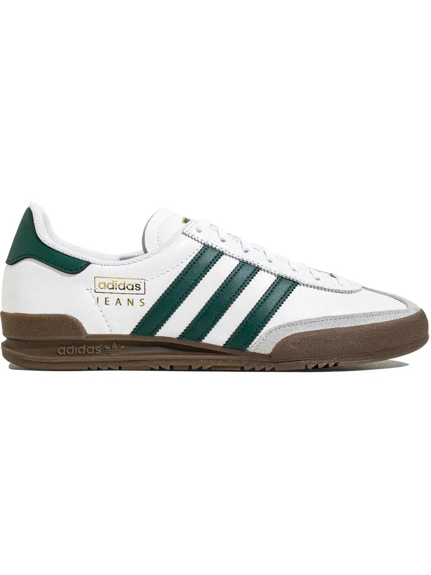 Мужские кроссовки Lifestyle Adidas Jeans Adidas — изображение 1 из 1, белый/зеленый