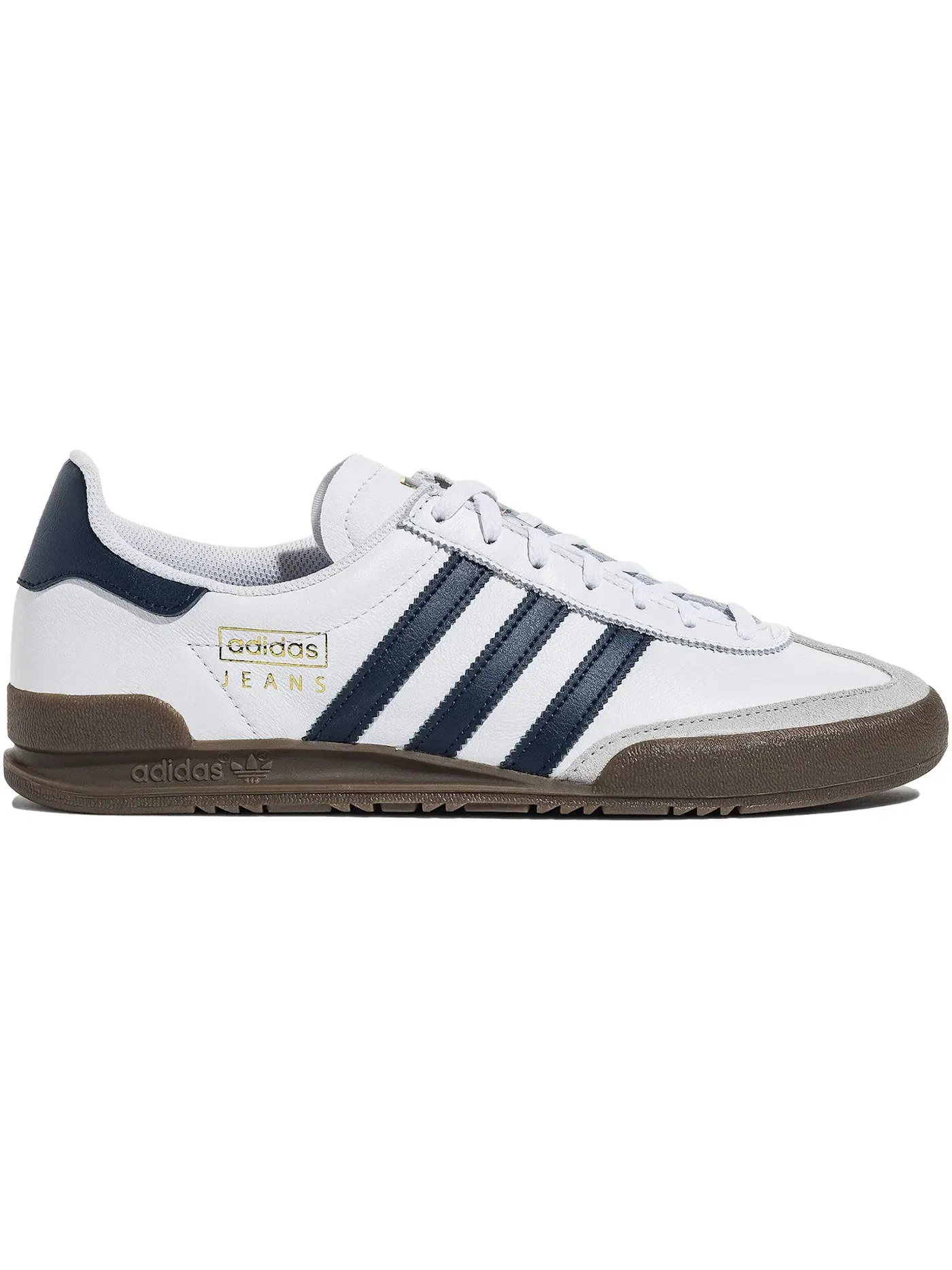 Мужские кроссовки lifestyle Adidas Jeans Adidas — изображение 1 из 1, белый/темно-синий
