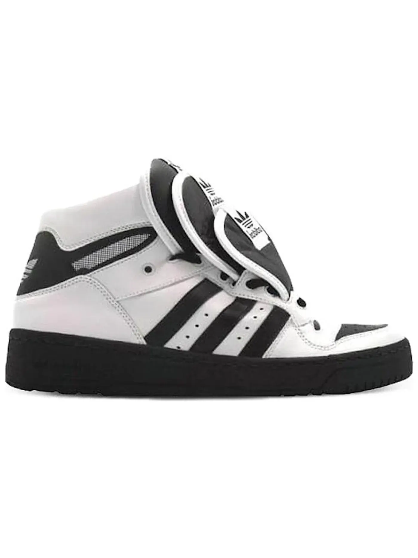 Мужские кроссовки Lifestyle с тремя язычками Adidas JS Metro Attitude — изображение 1 из 1, белый/черный