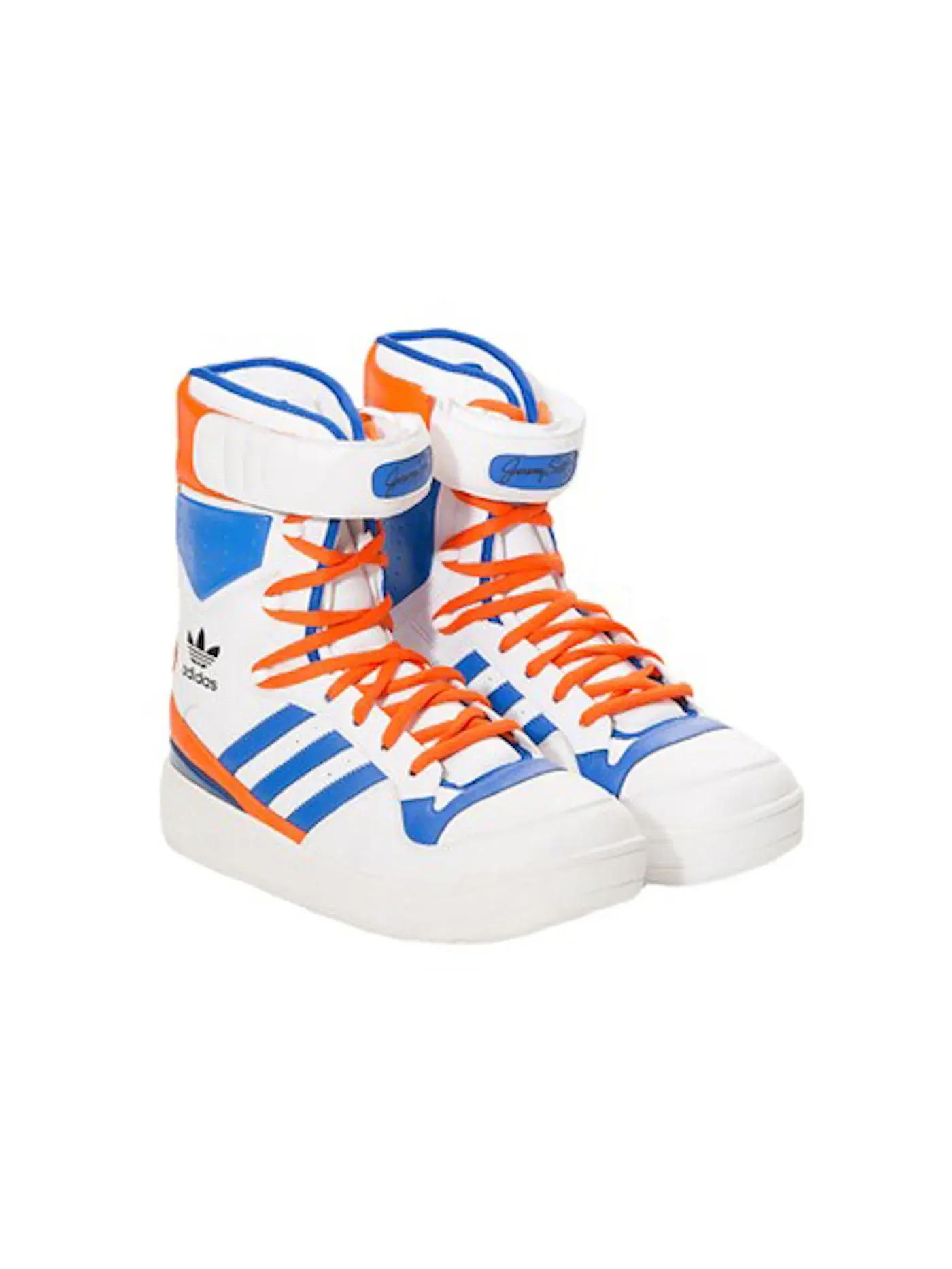 Мужские кроссовки Lifestyle Adidas JS Snow — изображение 1 из 1, белый/оранжевый/синий