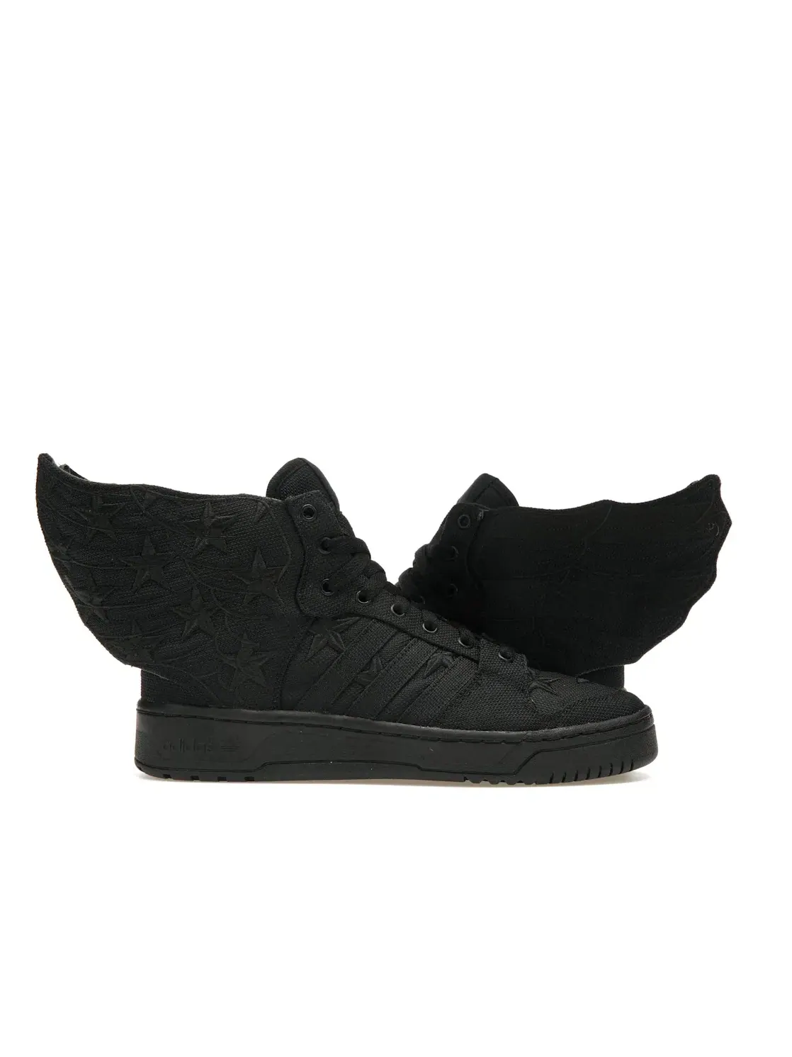 Мужские кроссовки lifestyle Adidas JS Wings — изображение 1 из 4, черный/черный/черный