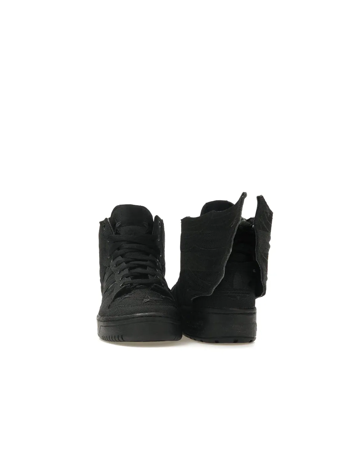 Мужские кроссовки lifestyle Adidas JS Wings — изображение 2 из 4, черный/черный/черный