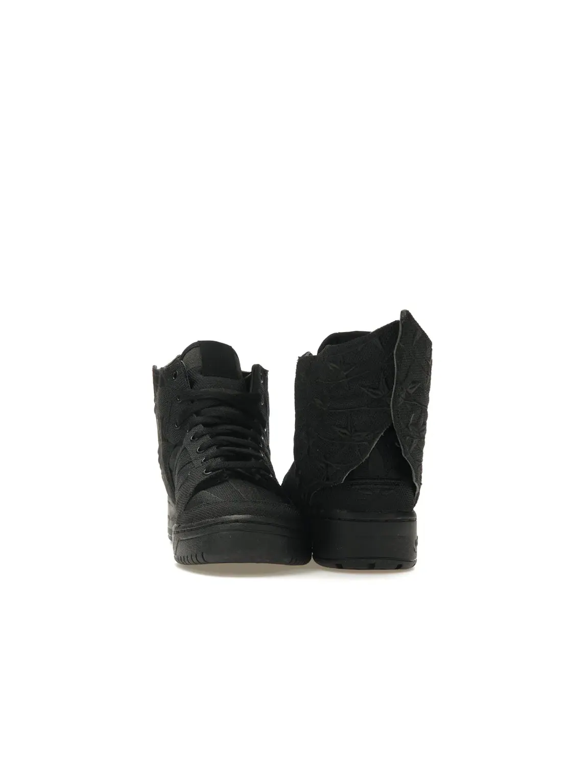 Мужские кроссовки lifestyle Adidas JS Wings — изображение 4 из 4, черный/черный/черный