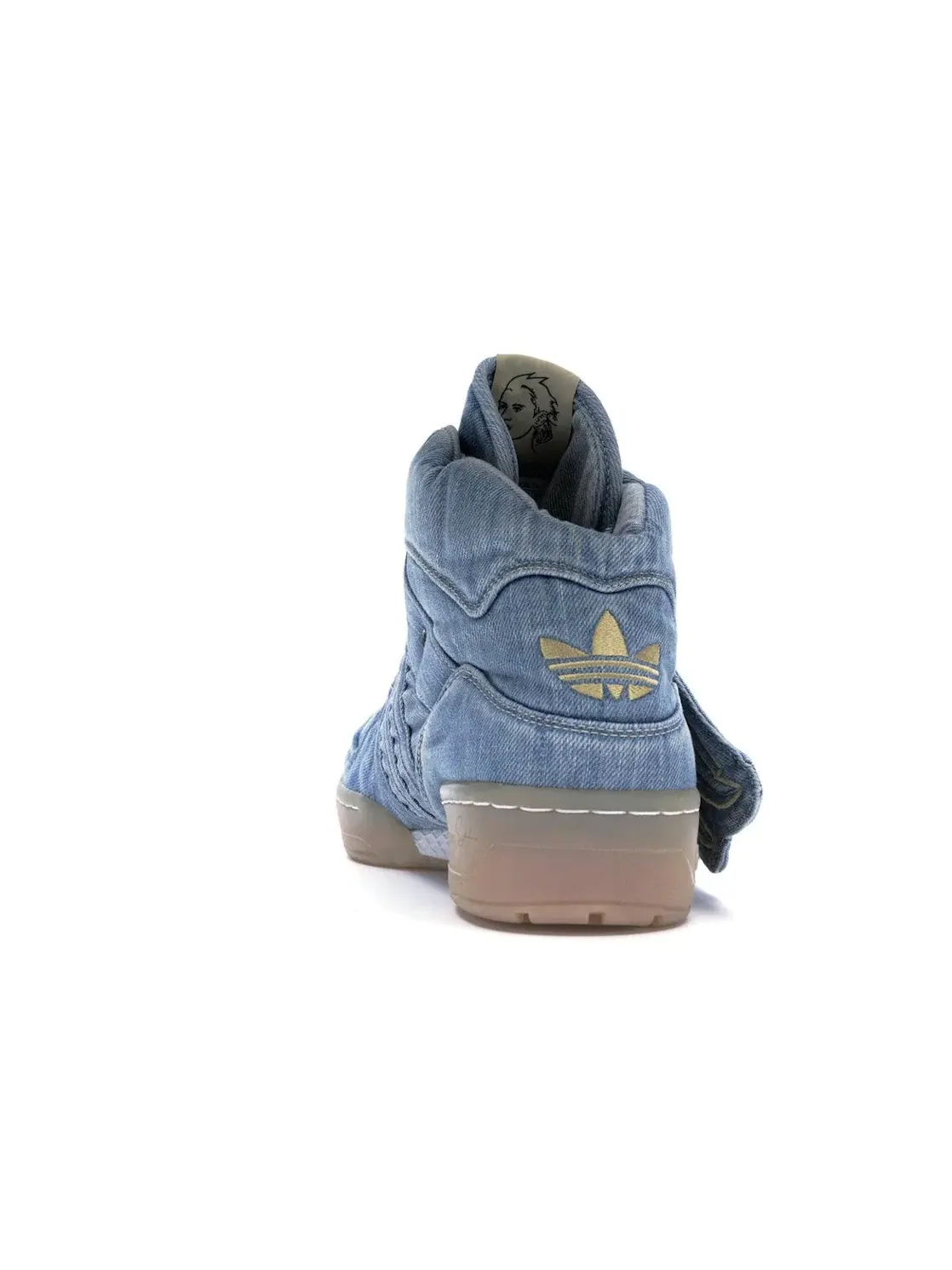 Мужские кроссовки Lifestyle с дизайном Adidas JS Wings Adidas — изображение 2 из 2, белый/черный
