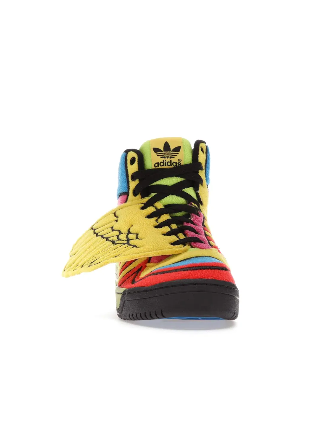 Мужские кроссовки Lifestyle с радужным принтом Adidas JS Wings — изображение 2 из 4, черный