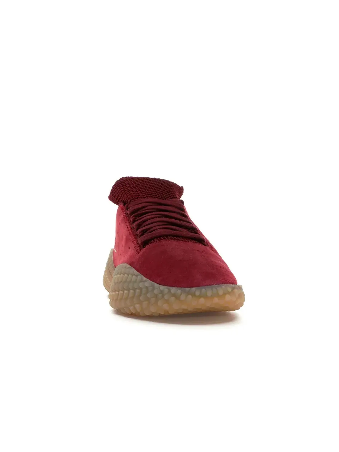 Мужские кроссовки замшевые Adidas Kamanda — изображение 2 из 4, бордовый/бордовый