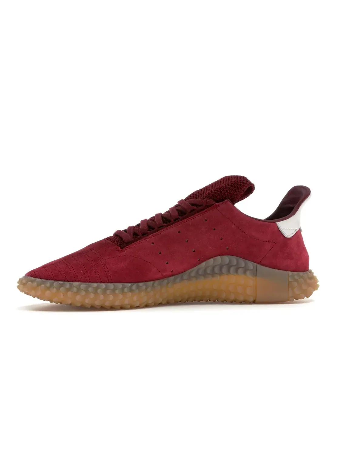 Мужские кроссовки замшевые Adidas Kamanda — изображение 3 из 4, бордовый/бордовый