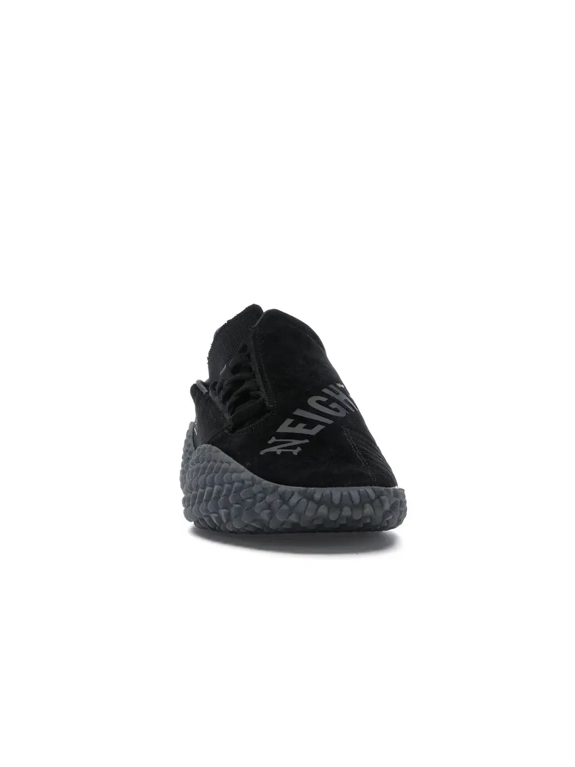 Мужские кроссовки Lifestyle с нестандартной шнуровкой Adidas Kamanda — изображение 2 из 4, черный