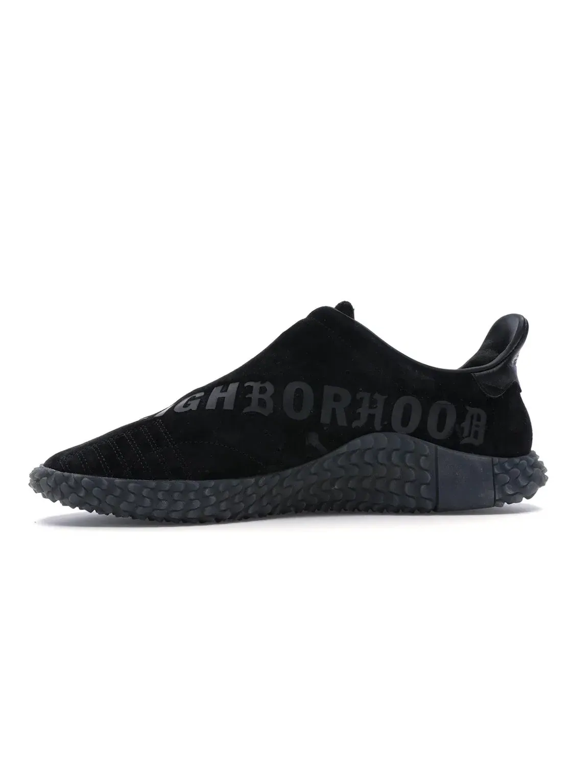 Мужские кроссовки Lifestyle с нестандартной шнуровкой Adidas Kamanda — изображение 3 из 4, черный