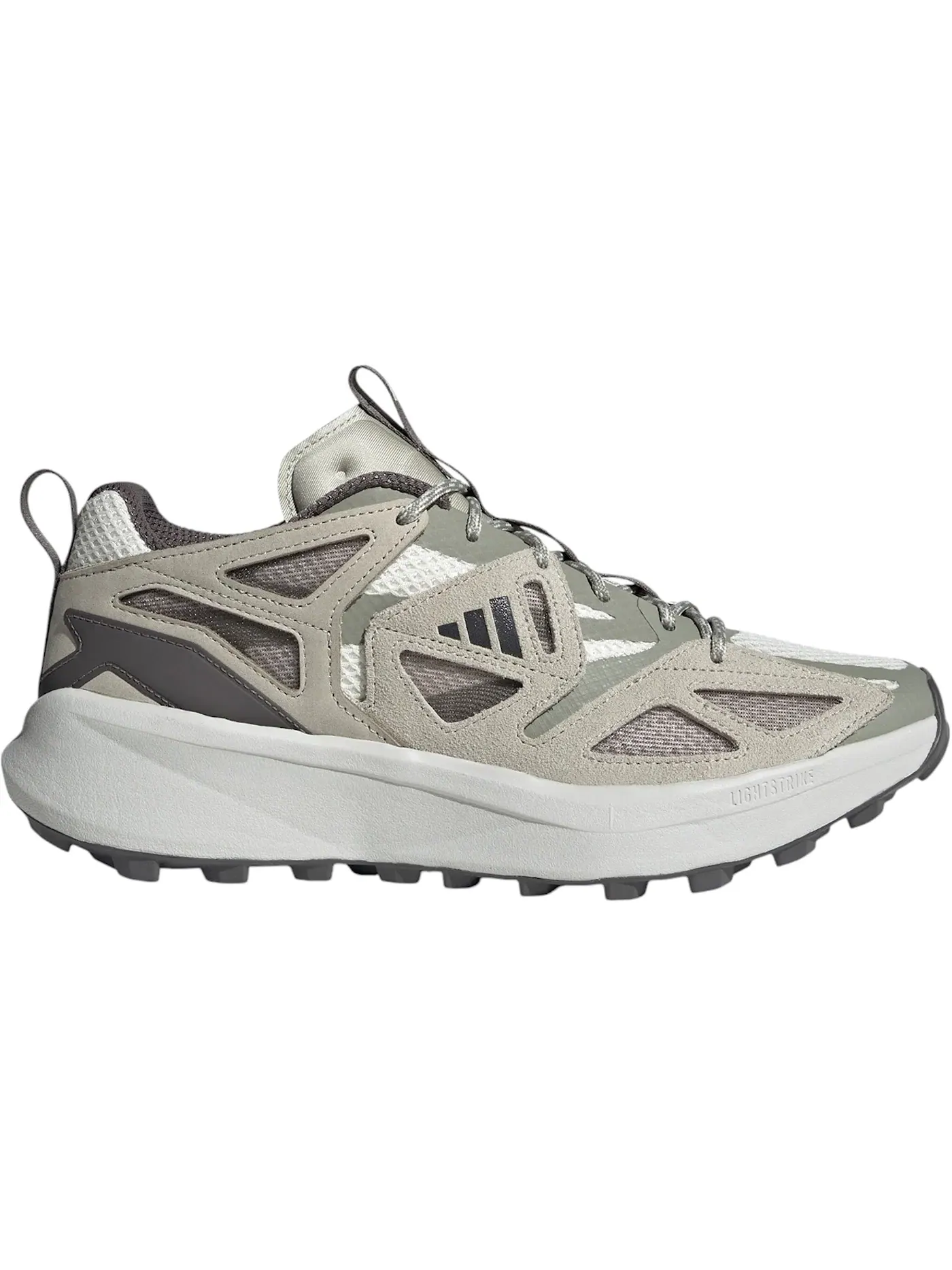 Мужские кроссовки для бега Adidas Kantai Trail — изображение 1 из 1, белый/темно-серый/серый