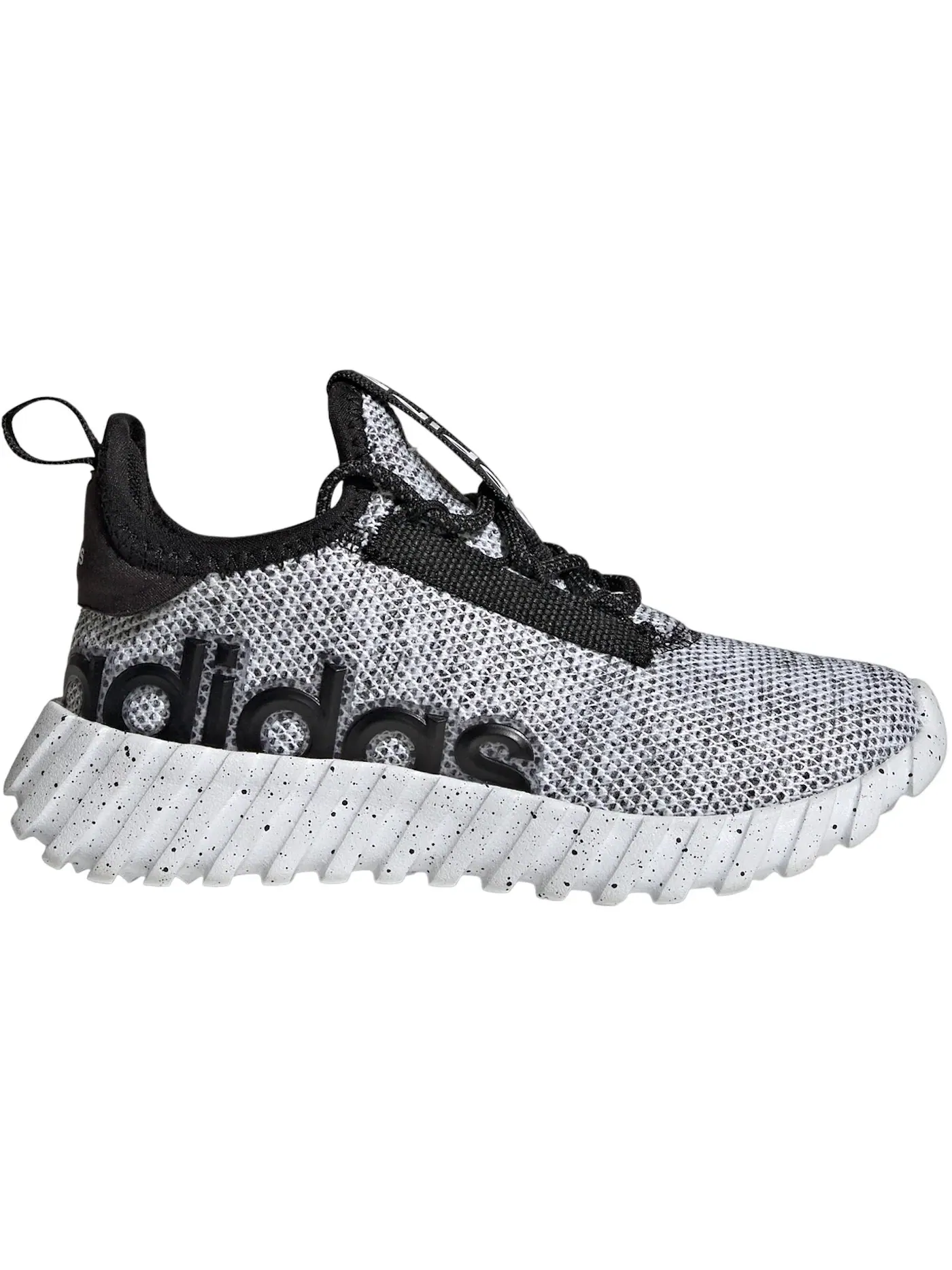 Детские кроссовки с мягкой амортизацией Kaptir 3.0 Adidas — изображение 1 из 1, белый черный белый