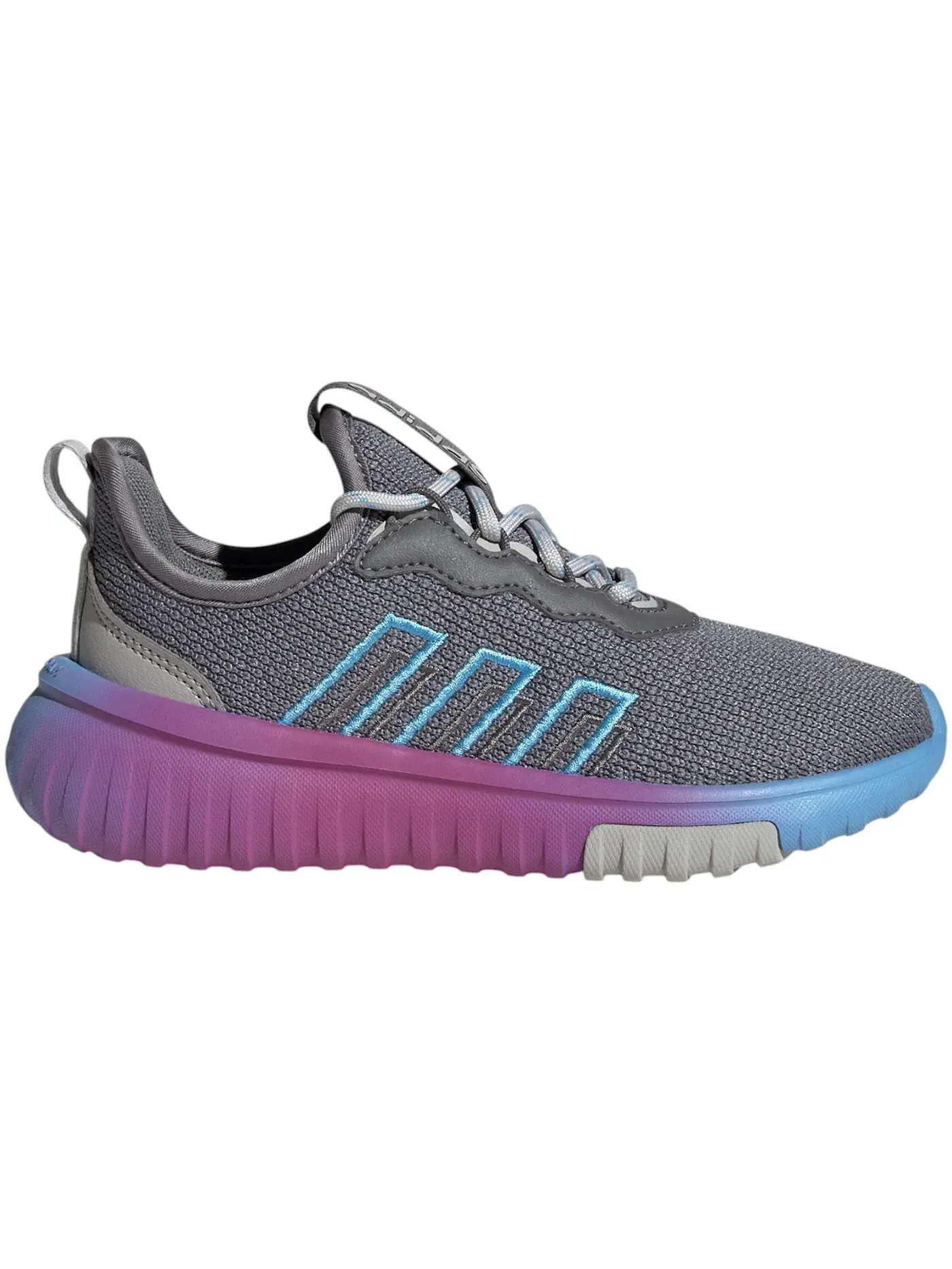 Детские кроссовки Lifestyle Kaptir Flow 2.0 Adidas — изображение 1 из 1, серый/синий/фиолетовый