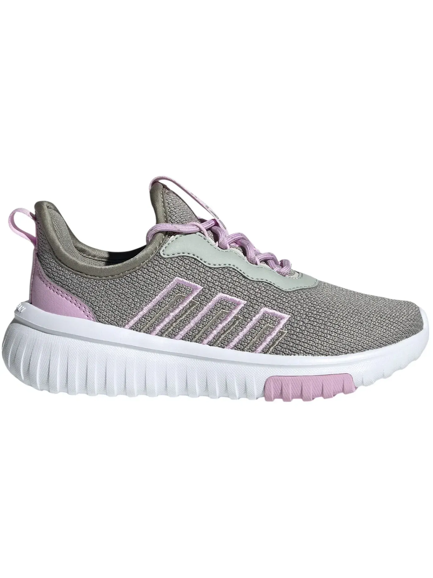 Детские кроссовки для активного отдыха Adidas Kaptir Flow 2.0 — изображение 1 из 1, белый/белый/розовый