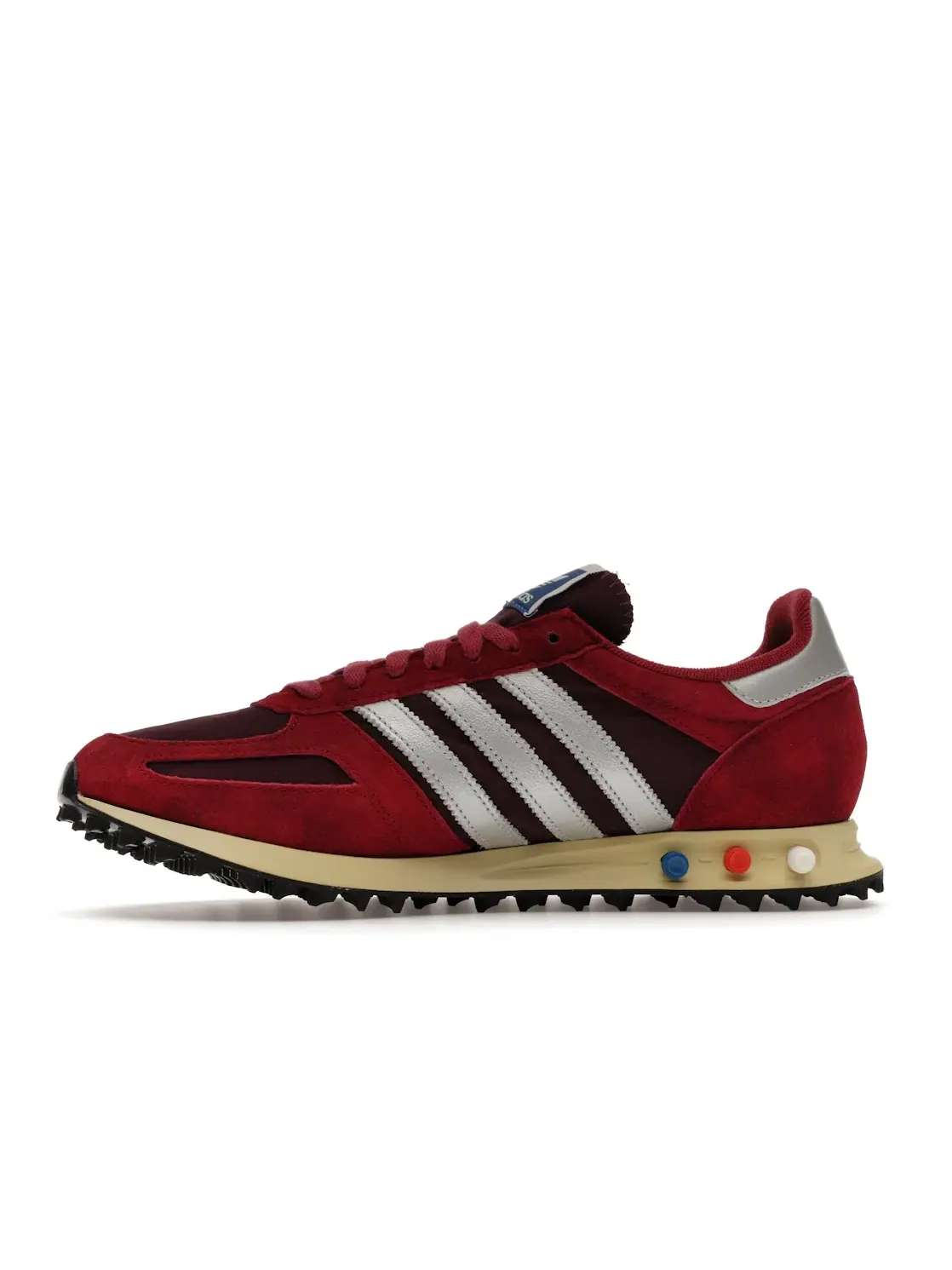 Мужские кроссовки Lifestyle с замшевым верхом Adidas LA Trainer OG — изображение 3 из 4, серебристый металлик